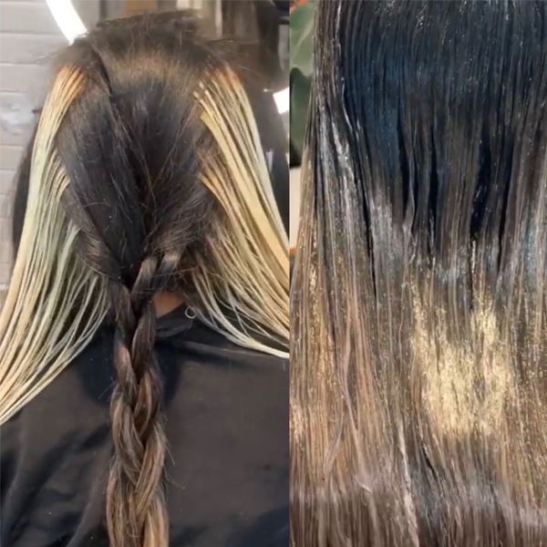 how to create bold high contrast blondes with money pieces tips prevent foils from bleeding and more @hairbymickk hairdresser