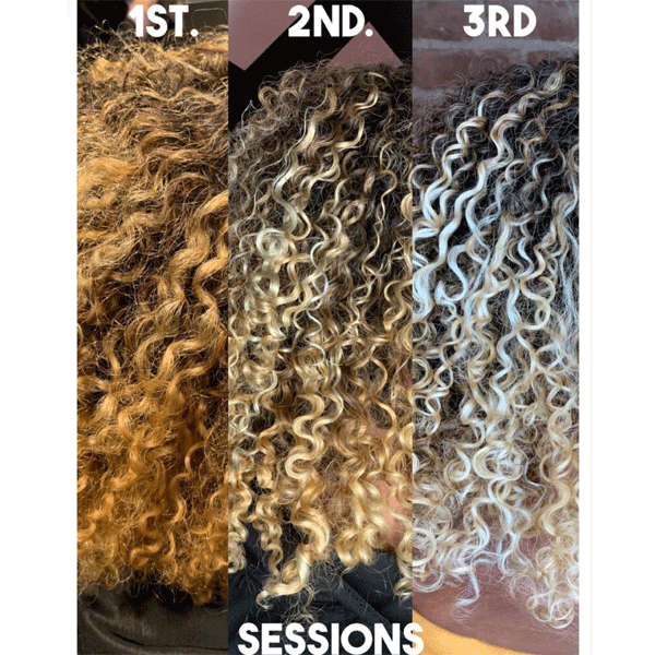 How To Bleach Curls Without Damage