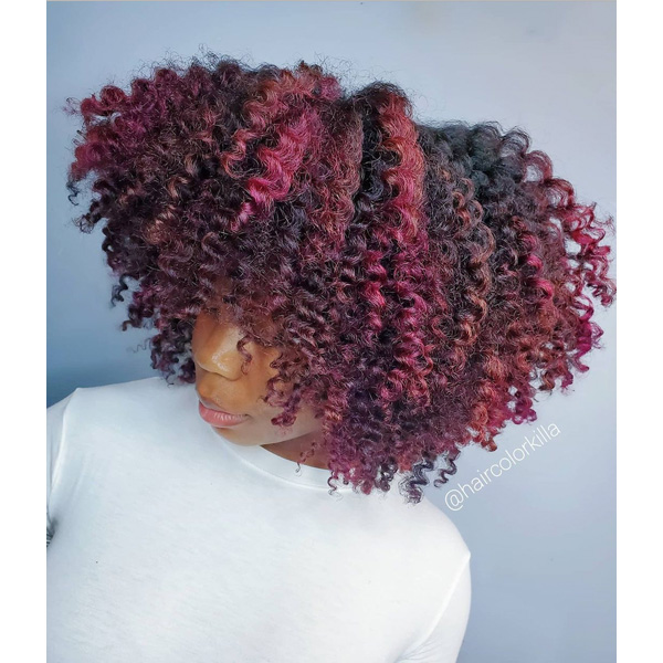 fall 2021 hair color trends wine red