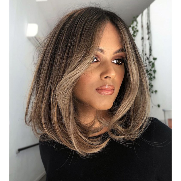 fall 2021 hair color trends brunette balayage