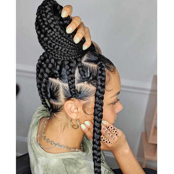 10+ stunning box braids hairstyles for ladies