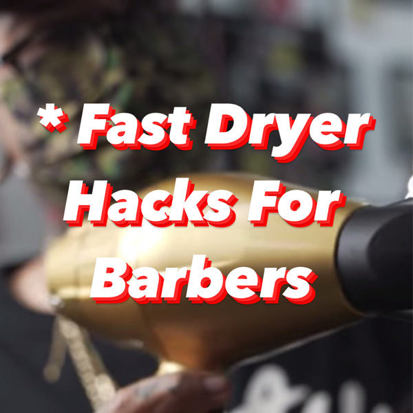 how to blow dry men's hair barbering tips BaByliss GOLDFX ROSEFX