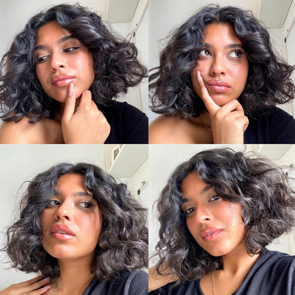 winter 2021 haircut trends curly bob