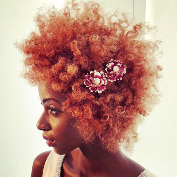 winter 2021 hair color trends curly red hair inspo