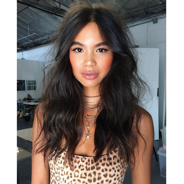 2022 hair styling trends to know brushed out fluffy fuzzy blowout