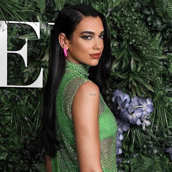 2022 hair styling trends to know dua lipa long hair side part