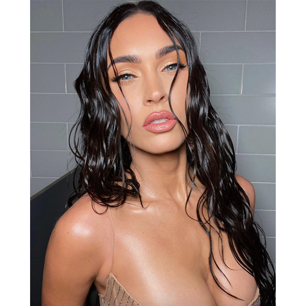 2022 hair styling trends to know megan fox wet hair look