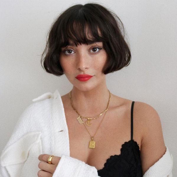 french short bob with bangs 2022 hair trend forecast predictions celebrity stylists best haircut trends taylor lashae