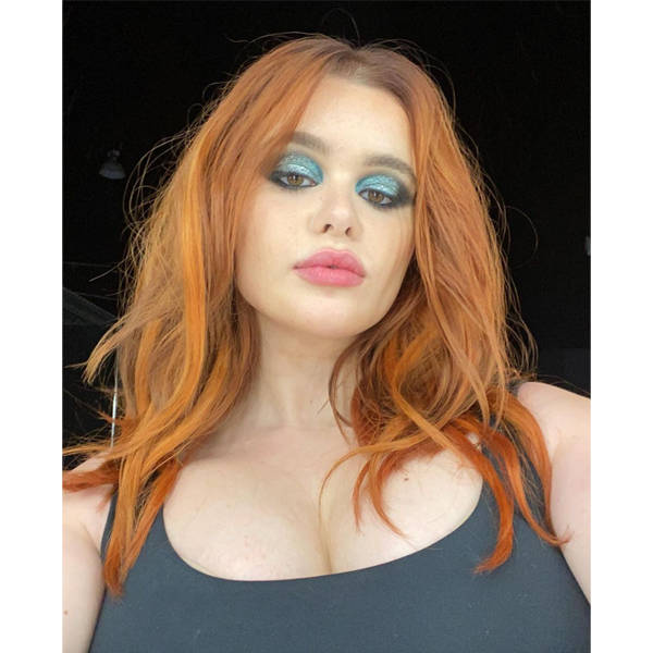 hair color 2022 trend forecast euphoria barbie ferriera celebrity hair red warm orange