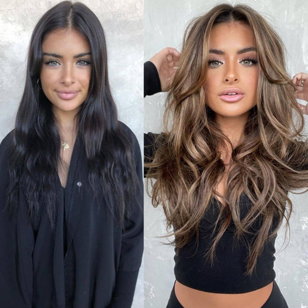 hair color 2022 trend forecast expensive brunette @hairby_chrissy