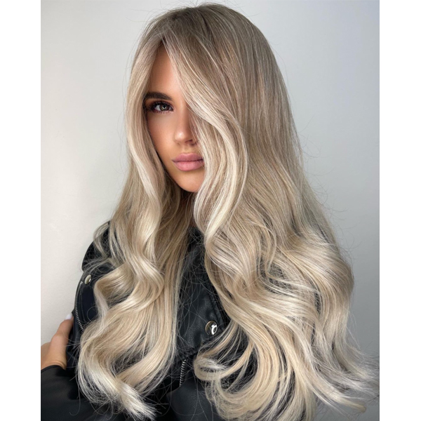 hair color 2022 trend forecast muted beige sandy blonde