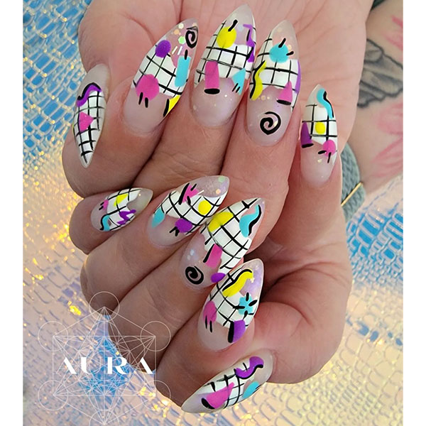 Talk to the Hand: '90s Nail Art Designs for Your Next Mani -  