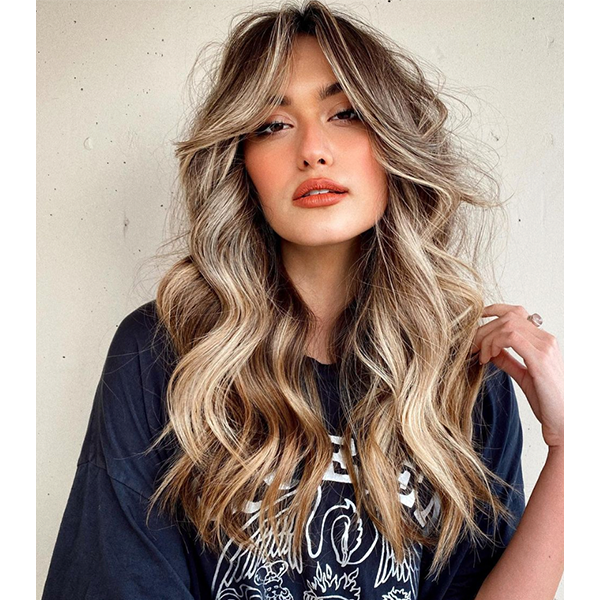 40 Trendy Haircuts For Women To Try in 2022 : Long Hair 90s Vibes