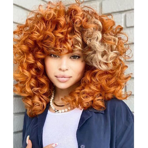 curly copper color block formula fall haircolor oneshot winner nubia rezo rezocut