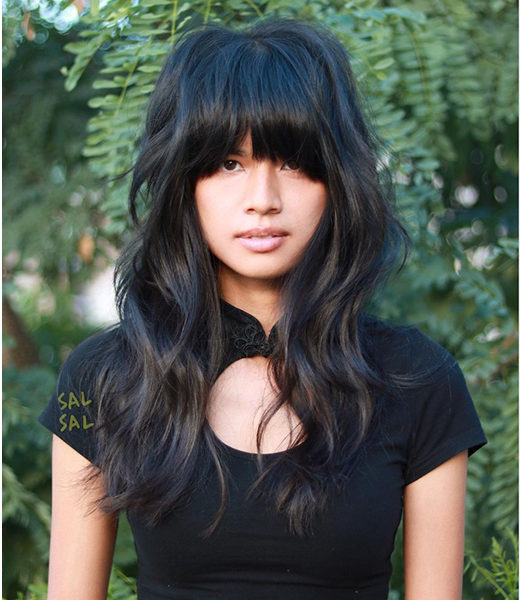 REAL NATURAL FRINGE Bangs Clip In Hair Extension One Piece Real Thick AS  Human £9.50 - PicClick UK