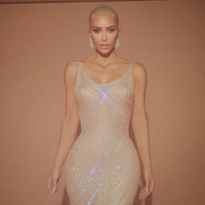 Kim Kardashian 2022 Met Gala Hair