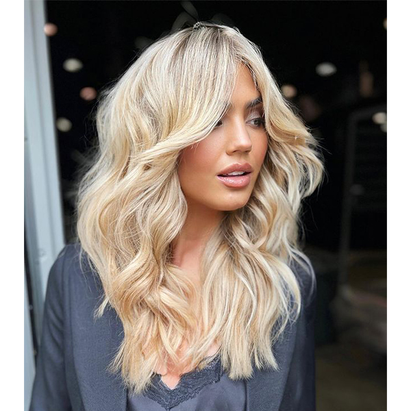 All-Over Bright, Shimmery Blonde - Behindthechair.com