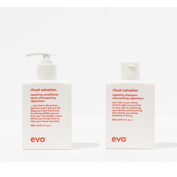 evo hair ritual salvation shampoo conditioner