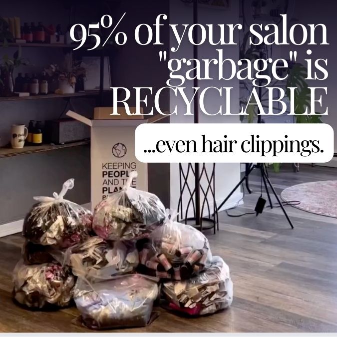 HOW TO RECYCLE USED FOILS, COLOR TUBES & HAIR CLIPPINGS 