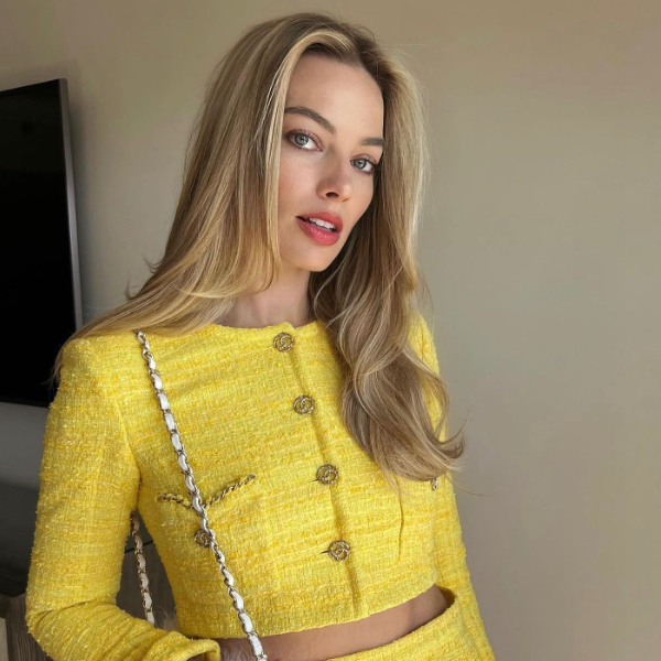 Margot Robbie's New Barbie Blonde Hair