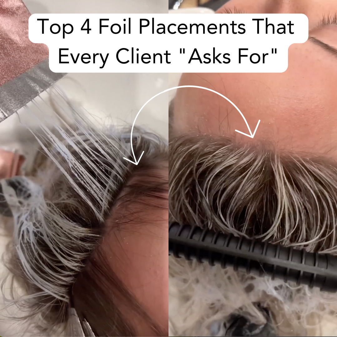 Effects Of Foil Highlighting Placement - SoZo Hair, Spa & Wigs