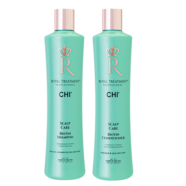 farouk systems chi royal treatment scalp care biotin shampoo conditioner