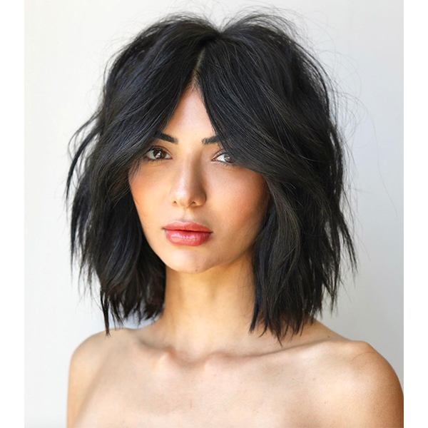 THE BIGGEST HAIRCUT TRENDS OF FALL AND WINTER 2023 SHAGGY LOB COLLARBONE LENGTH