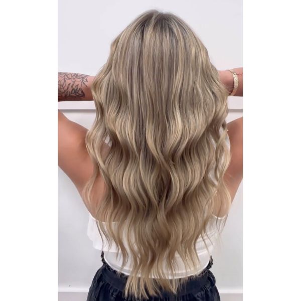 Too soon for a partial? Try this blonde foil refresh… – Joico