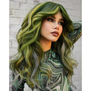 Lime Green-Toned Color Block-img