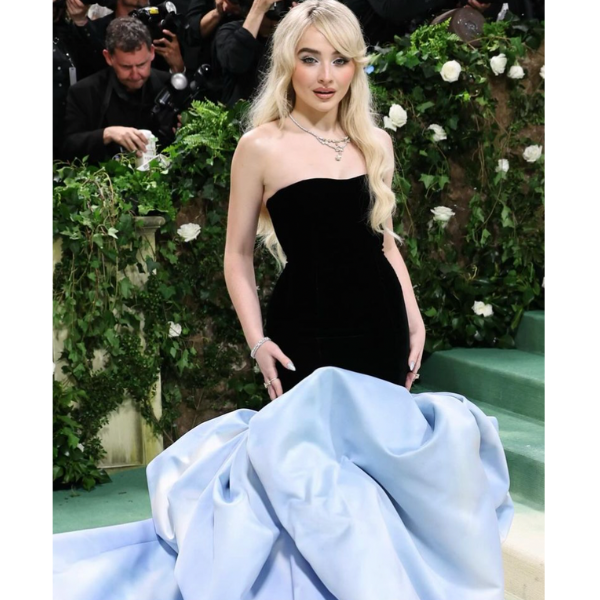 Sabrina Carpenter Met Gala Blonde by Laurie Heaps