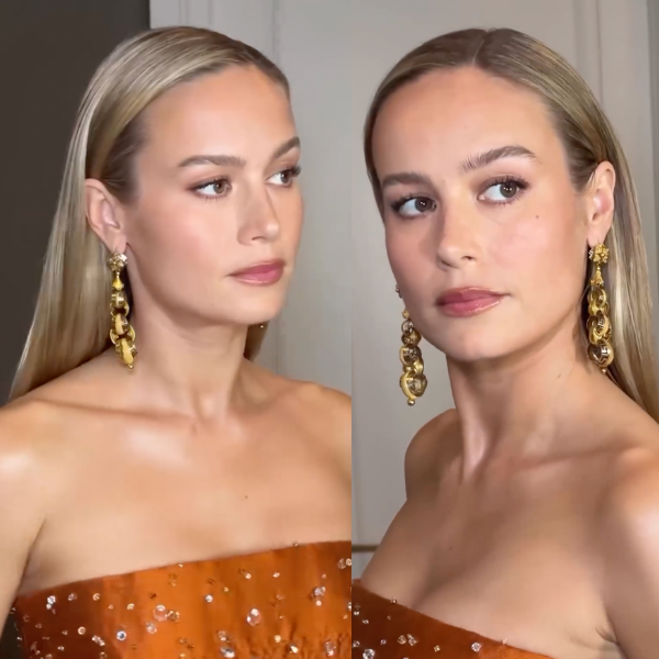 Brie Larson at the 2024 Met Gala with hair color by Jacob Schwartz