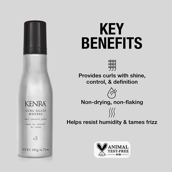 kenra professional curl glaze mousse product information how to use