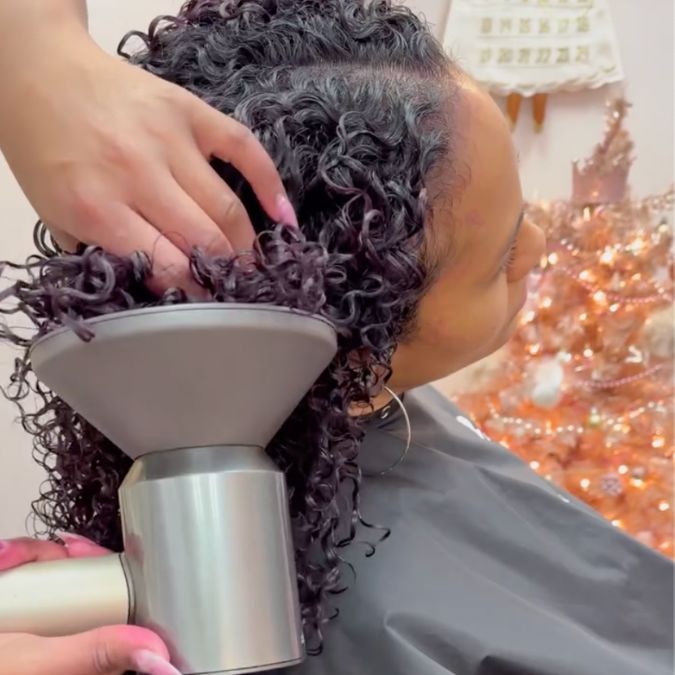 key tips for frizz free defined curls / curly hair definition with schwarzkopf new osis hair products and brendnetta ashley edgybgirl techniques tutorials how to styling