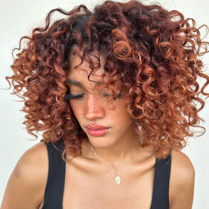 OLAPLEX Bond Shaper Treatment for curly wavy and coiled hair how to get defined frizz free curls in salon service @curlfactor christin brown