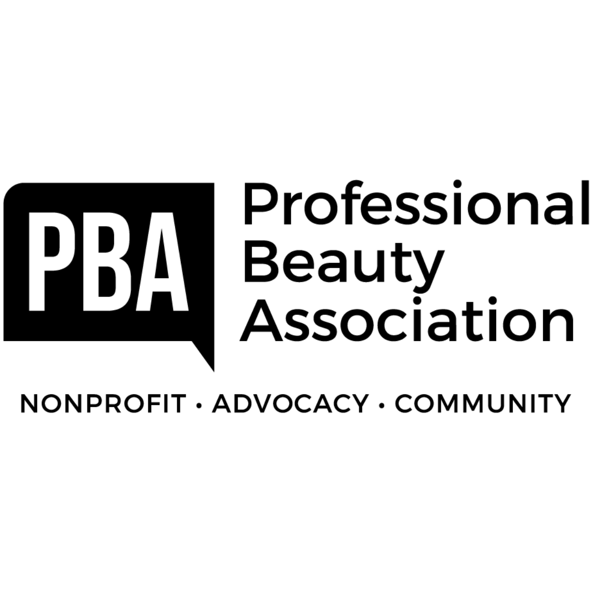 PBA logo on display with "nonprofit, advocacy, community".