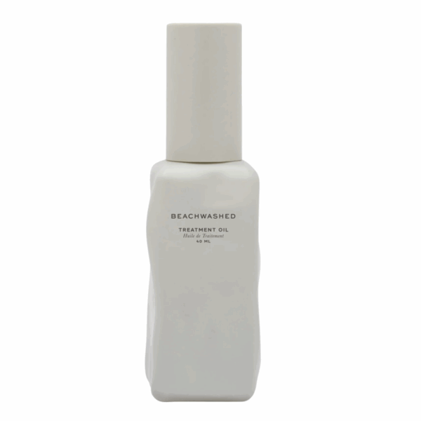 beachwashed hair oil on display