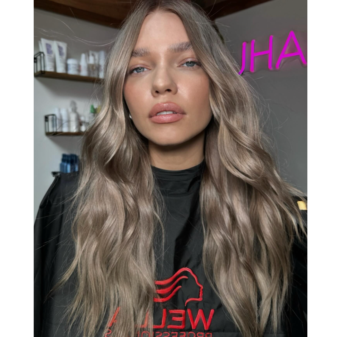 mushroom bronde hair color formula