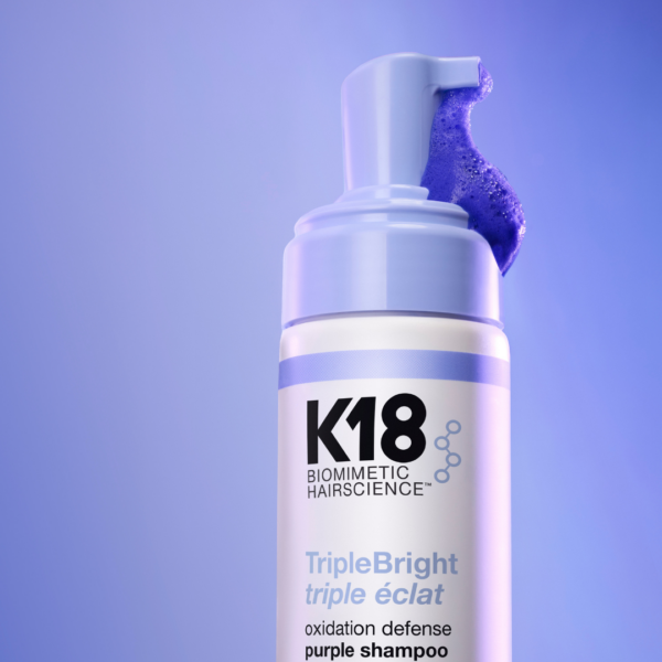 k18 purple shampoo foam