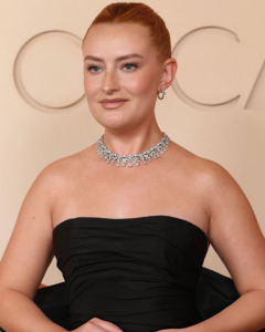 Amelia Dimoldenberg's Strawberry Suede Blonde-img