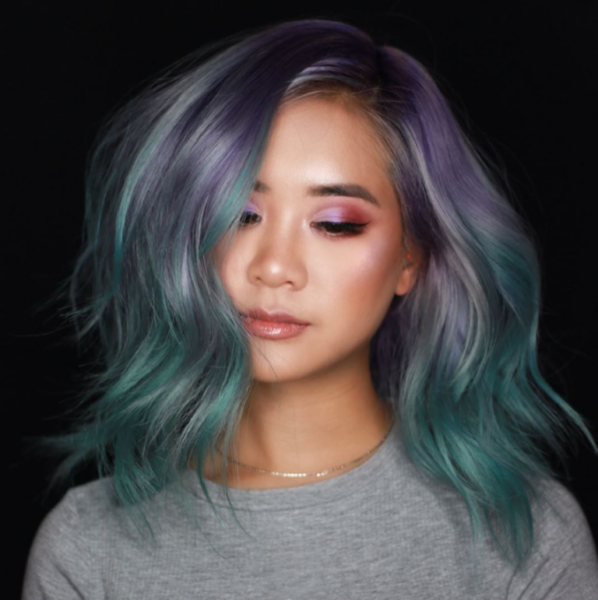 Student finalist entry by hairstylist @care.glam for the 2019 #ONESHOT Hair Awards Hot Shot