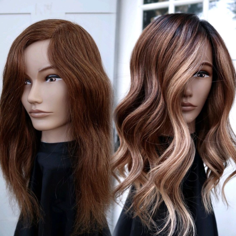 Balayage Mannequin Shot