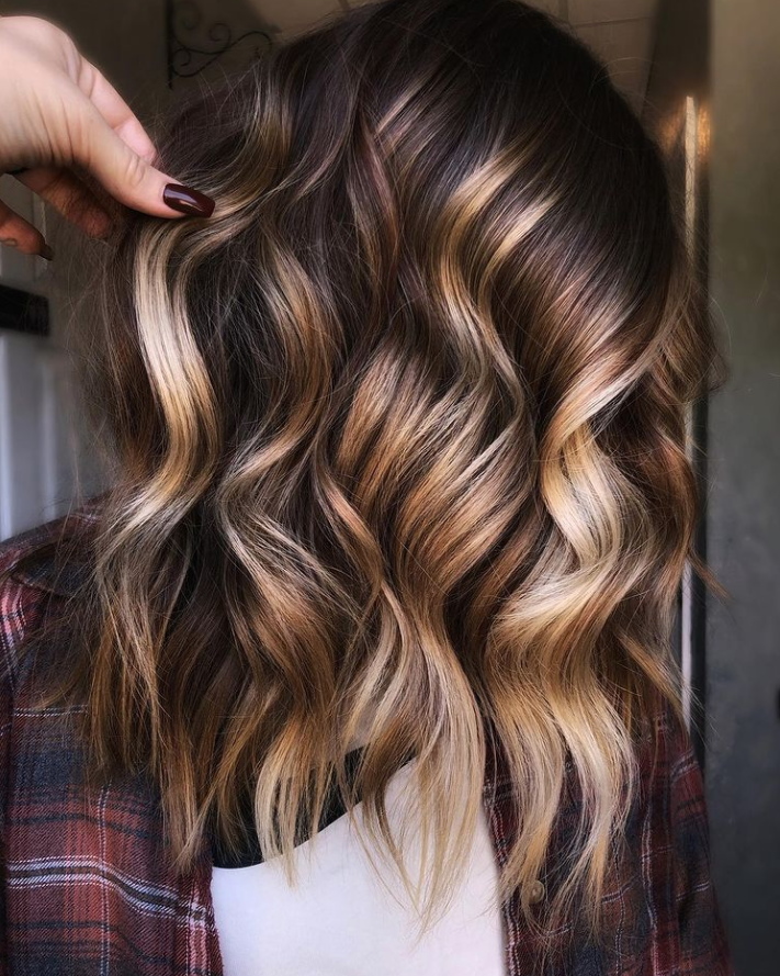 Warm Balayage Shot