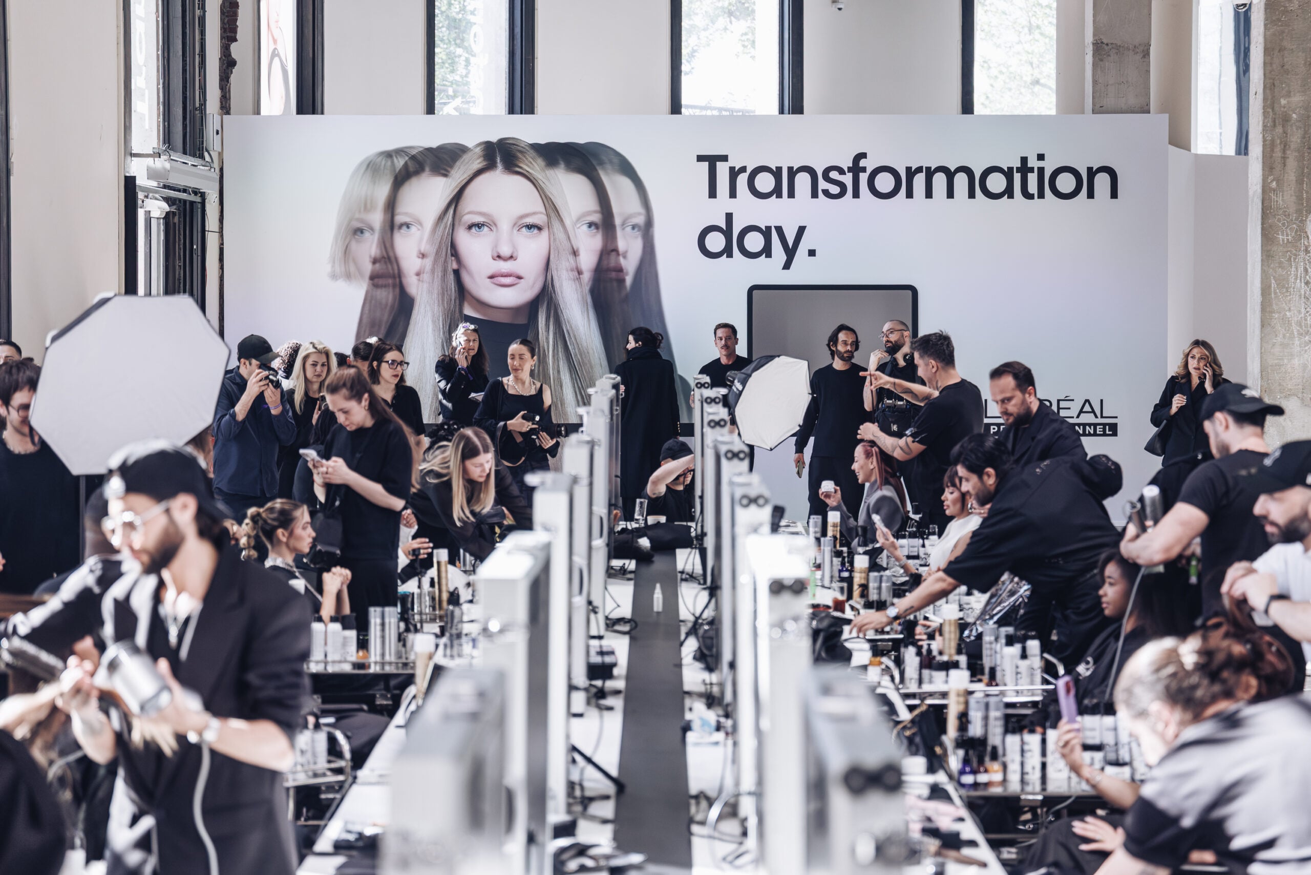 L'oréal Professionnel Debuted Transformation Day in Paris