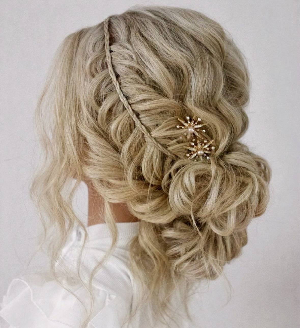 Luxe Upstyles With Braid Details