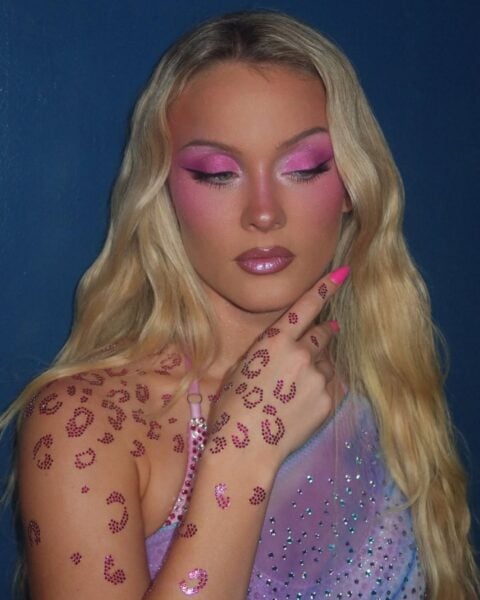 Glitter Tattoos & Body Shimmer Are Back—And Hair Is Following Suit